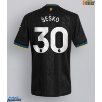 Manchester United Benjamin Sesko #30 Tredjedrakt 2025-26 Kortermet